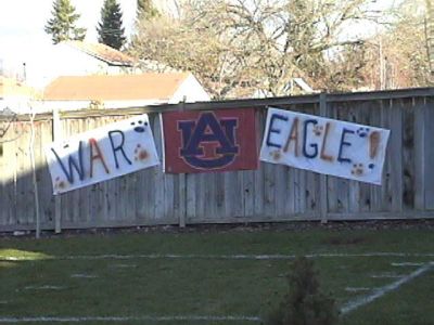 end zone banner
